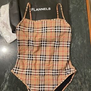 BRAND NEW Burberry Swimsuit- with tags! Size M, UK 12